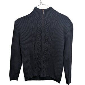 Lands End Quarter Zip Mens M